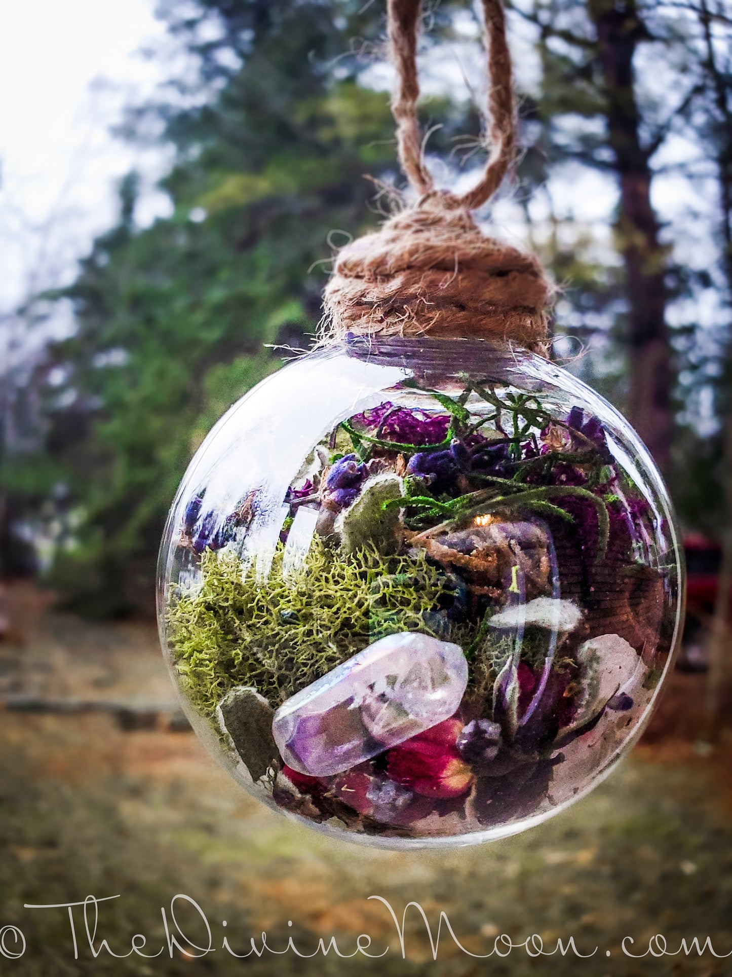 Crystal Witch Ball - Witches ball - Home Blessing Ball - Home Protection Ball - Protection From Evil & Negativity - Warding - Spell Ball -