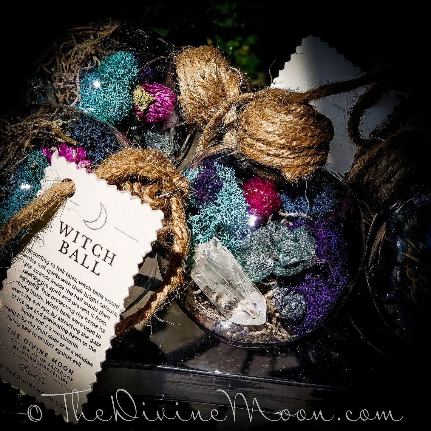 Sweet Dreams Witch Ball - Witch ball - Home Blessing Ball - Home Protection Ball - Protection From Evil & Negativity - Warding - Spell Ball