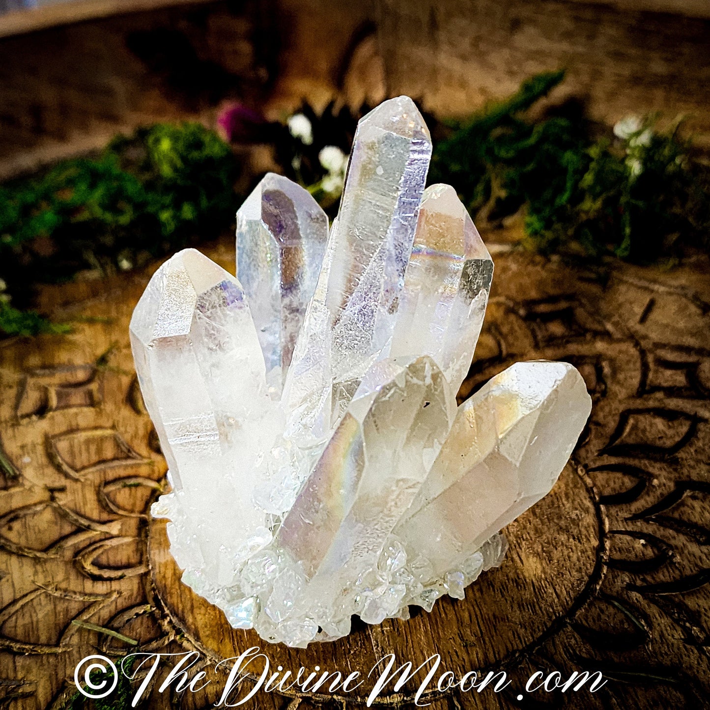 Large Quartz Crystal Cluster Flower - Top Quality Crystals - Brazilian Quartz - Aura Quartz