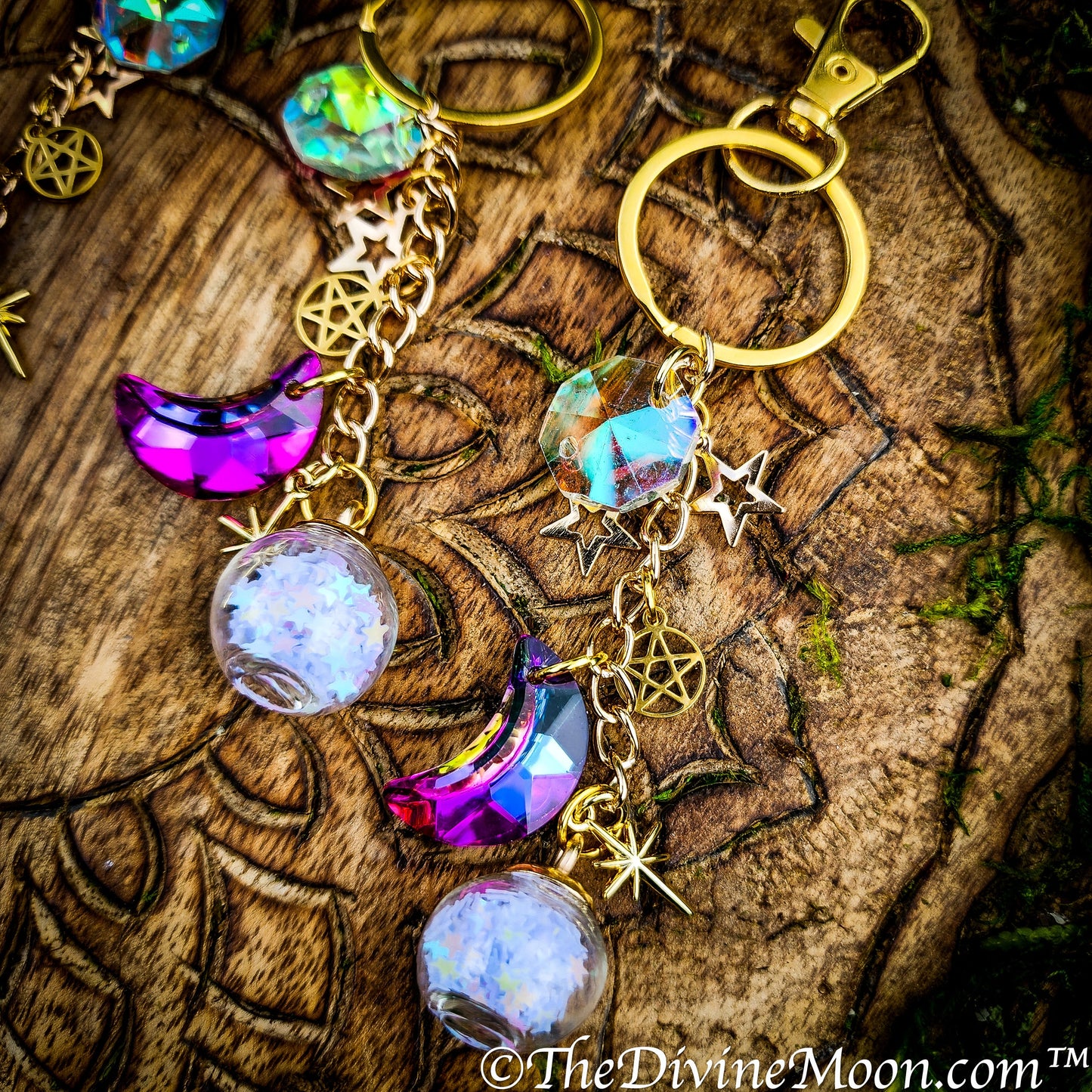 Mini Crystal Witch Ball Keychain - Witch ball - Blessing Ball - Protection Ball - Protection From Evil & Negativity - Warding - Unique Gift