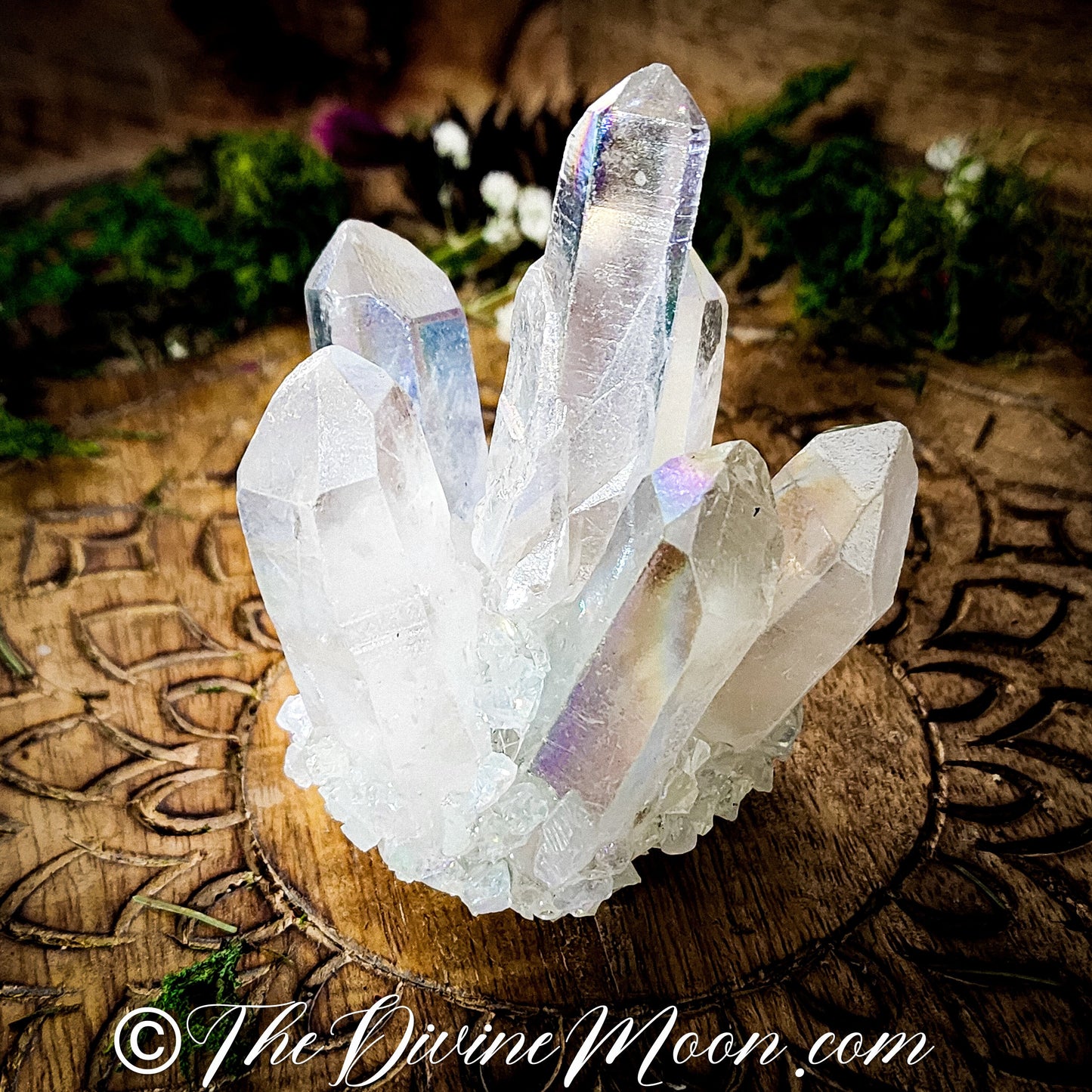 Large Quartz Crystal Cluster Flower - Top Quality Crystals - Brazilian Quartz - Aura Quartz
