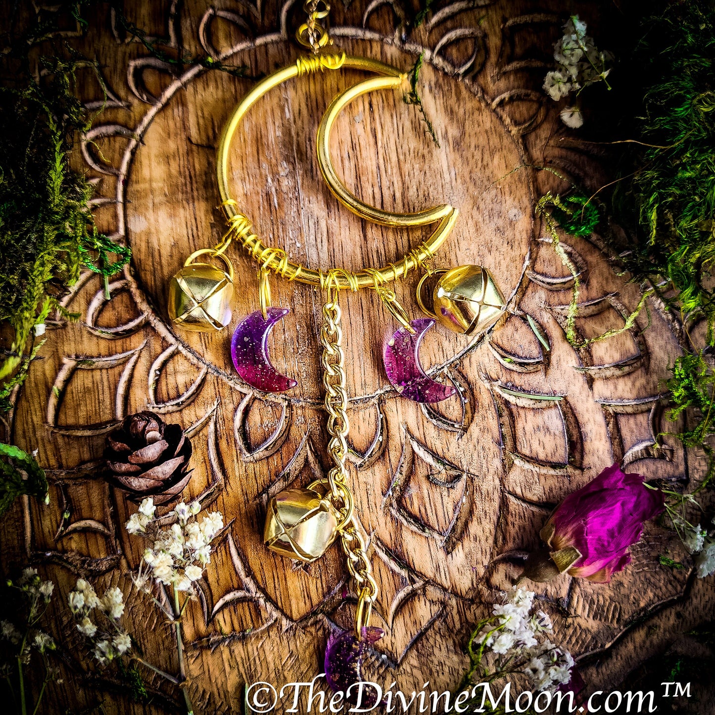 Witch Bells, Home Blessing Bells, Home Protection Bells, Protection From Evil & Negativity, Warding, Spell Bells, Witches Bells, Altar Decor