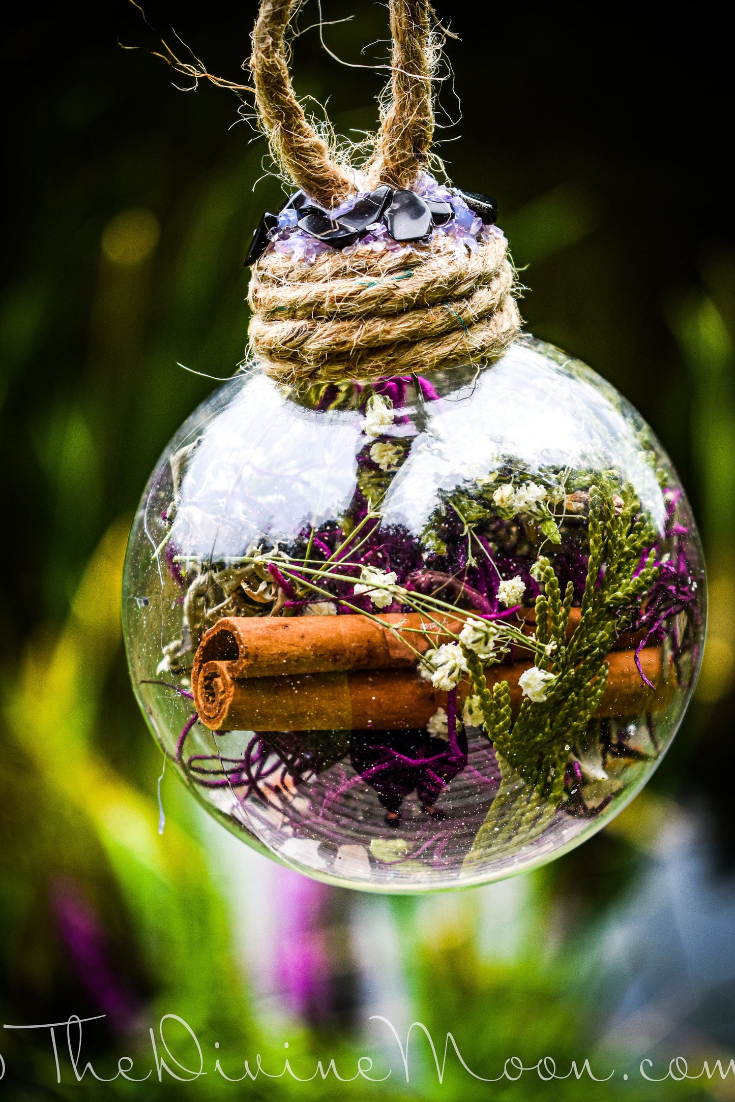 Eternal Life Witch Ball - Witch ball - Home Blessing Ball - Home Protection Ball - Witchy Gift - Metaphysical Tool - Warding - Spell Ball
