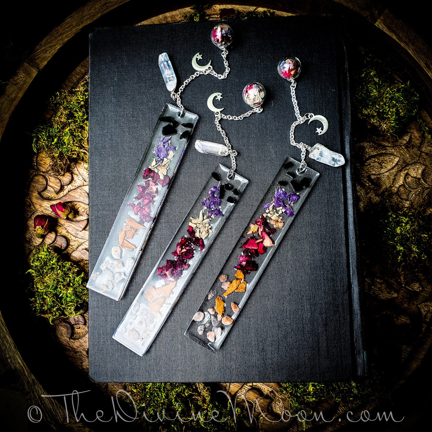 Crystal Witch Ball Bookmark - Witch ball - Spell Book Charms - Protection Ball - Protection Evil & Negativity - Warding - Book of Shadows