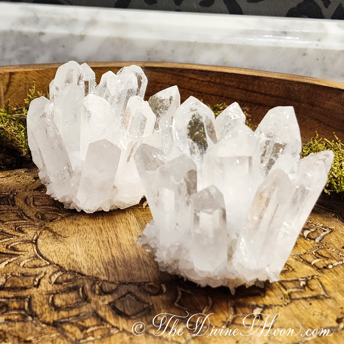Large Quartz Crystal Cluster Flower - Top Quality Crystals - Brazilian Quartz - Aura Quartz