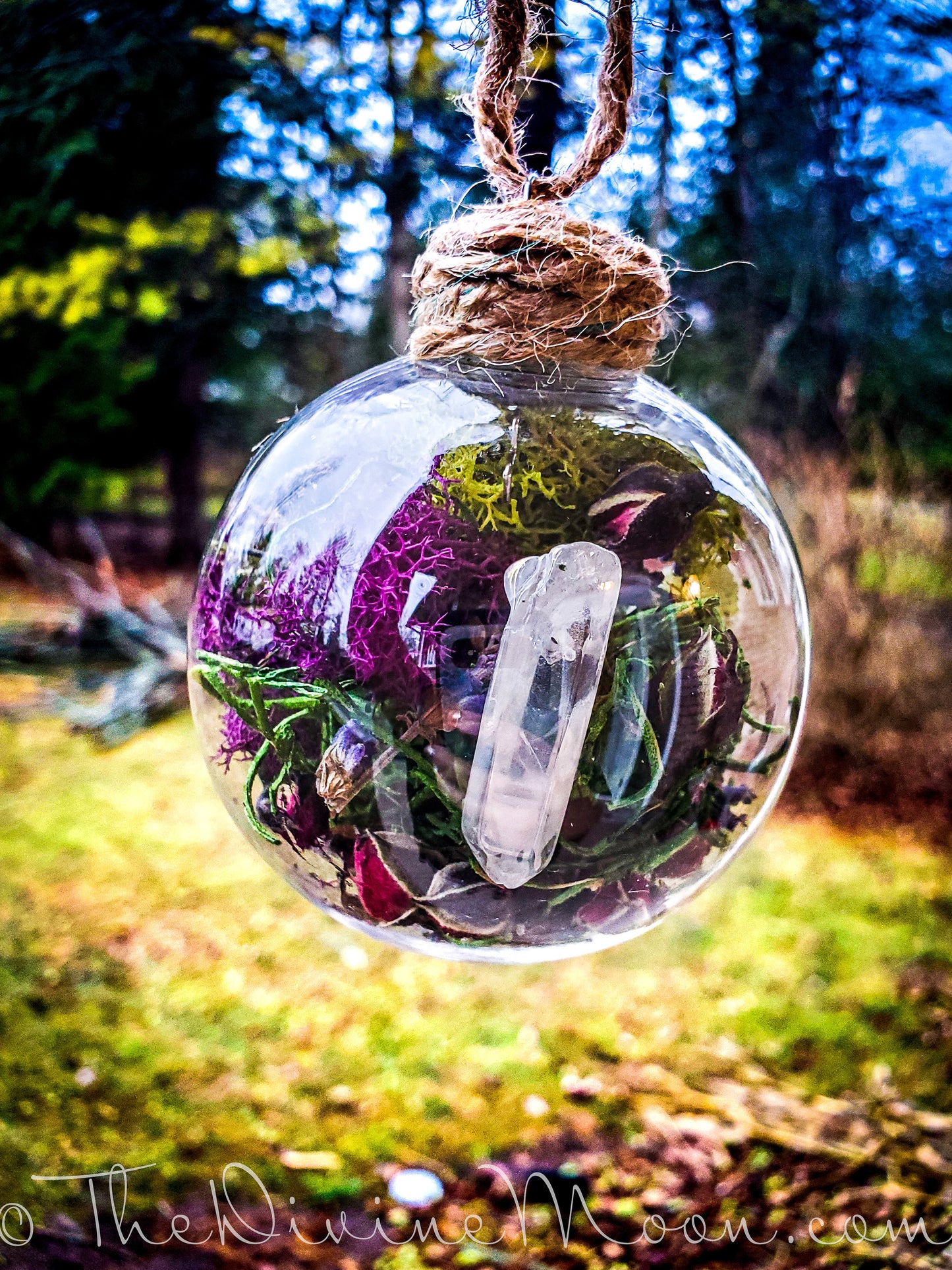 Crystal Witch Ball - Witches ball - Home Blessing Ball - Home Protection Ball - Protection From Evil & Negativity - Warding - Spell Ball -