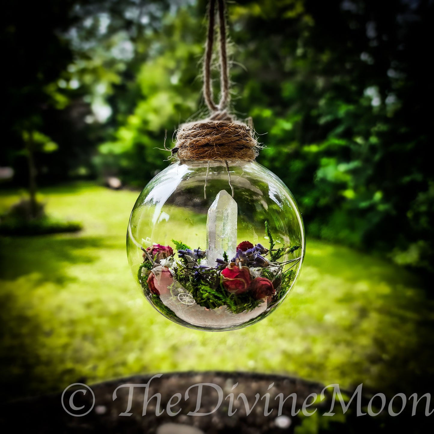Crystal Witch Ball - Witch ball - Home Blessing Ball - Home Protection Ball - Protection From Evil & Negativity - Warding - Spell Ball