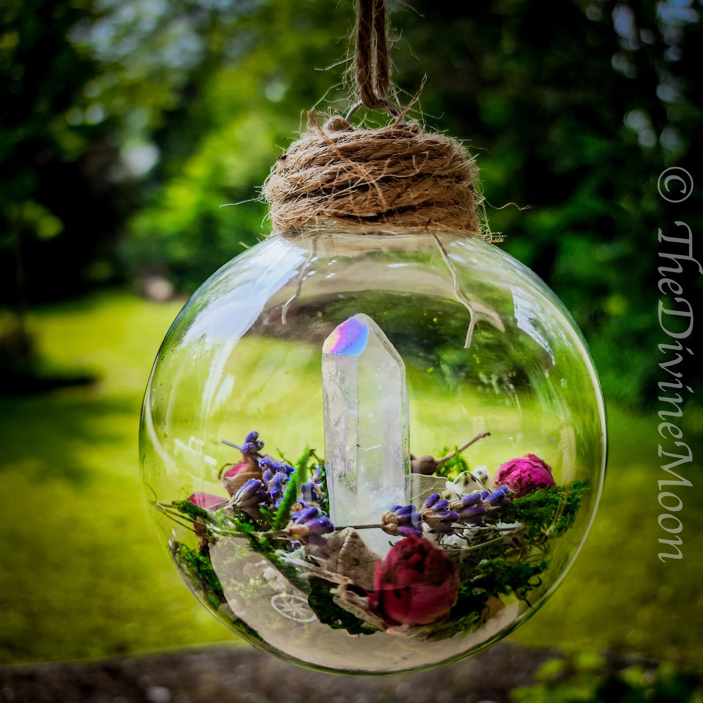 Crystal Witch Ball - Witch ball - Home Blessing Ball - Home Protection Ball - Protection From Evil & Negativity - Warding - Spell Ball