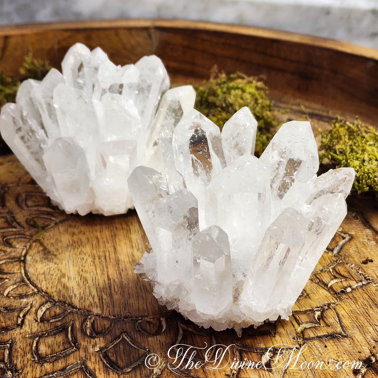 Large Quartz Crystal Cluster Flower - Top Quality Crystals - Brazilian Quartz - Aura Quartz