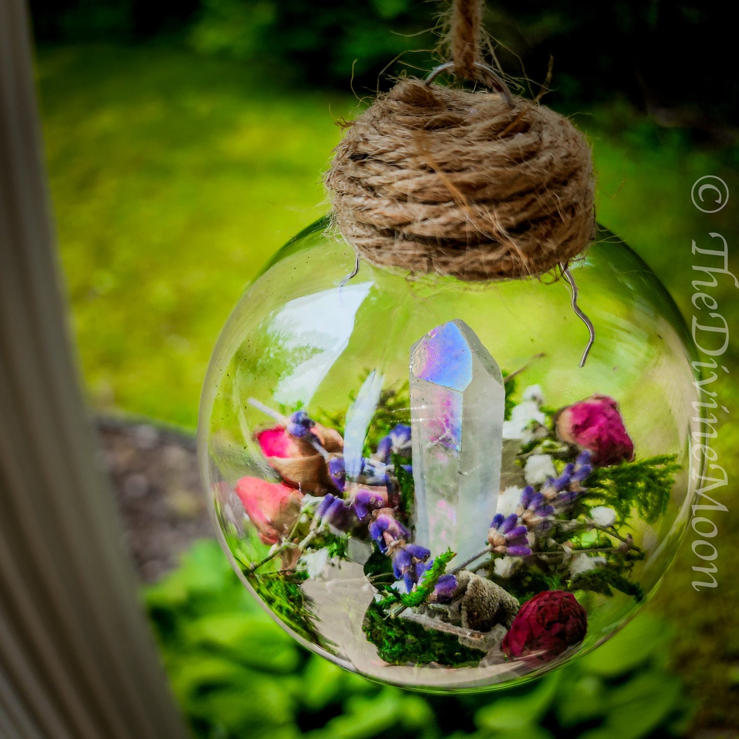Crystal Witch Ball - Witch ball - Home Blessing Ball - Home Protection Ball - Protection From Evil & Negativity - Warding - Spell Ball