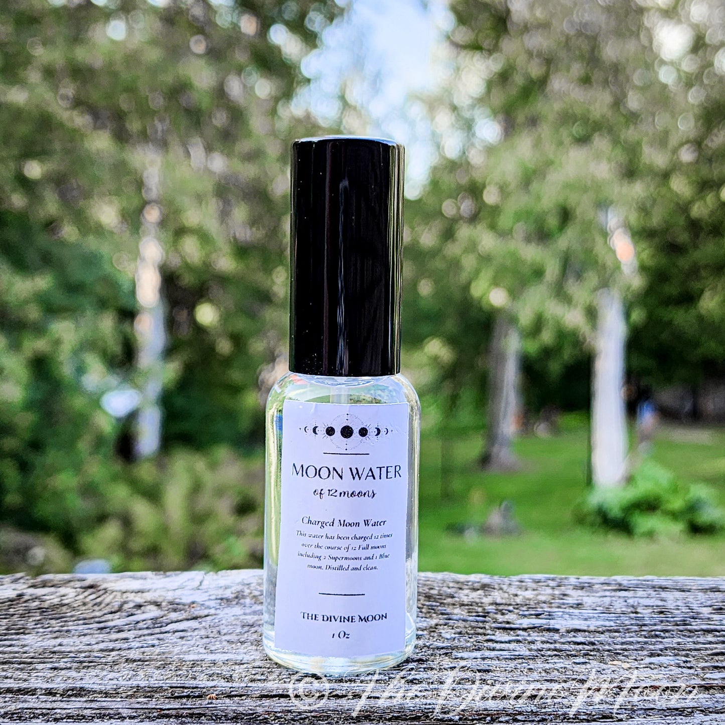 Full Moon Water Spray – Glass Bottle with Moon Phase Blend – Supermoon & Blue Moon Inspired - Ritual or Décor Mist – Celestial Gift