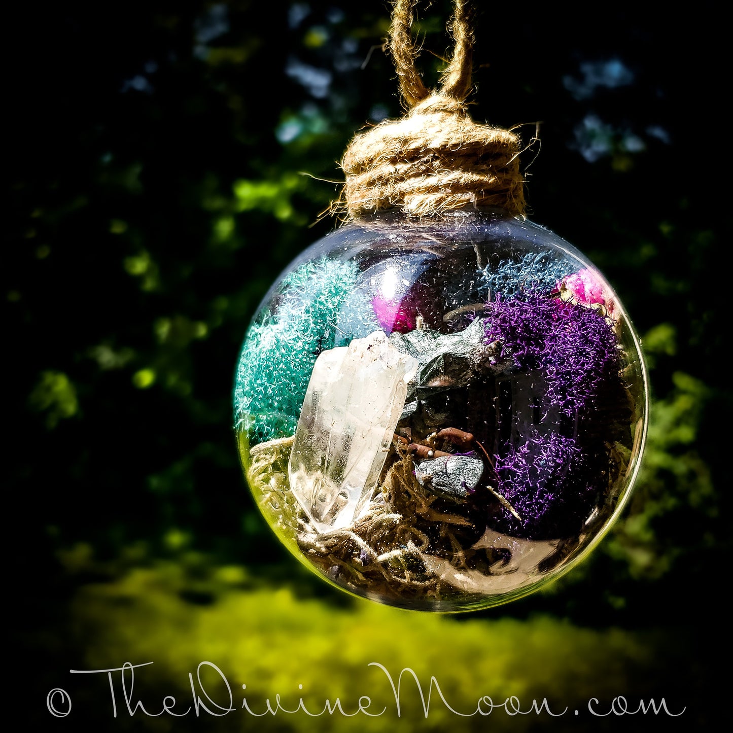 Sweet Dreams Witch Ball - Witch ball - Home Blessing Ball - Home Protection Ball - Protection From Evil & Negativity - Warding - Spell Ball