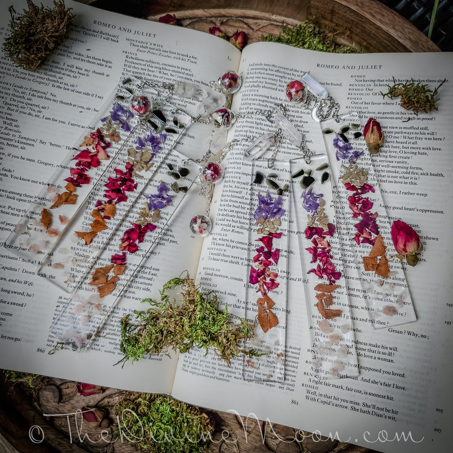 Crystal Witch Ball Bookmark - Witch ball - Spell Book Charms - Protection Ball - Protection Evil & Negativity - Warding - Book of Shadows