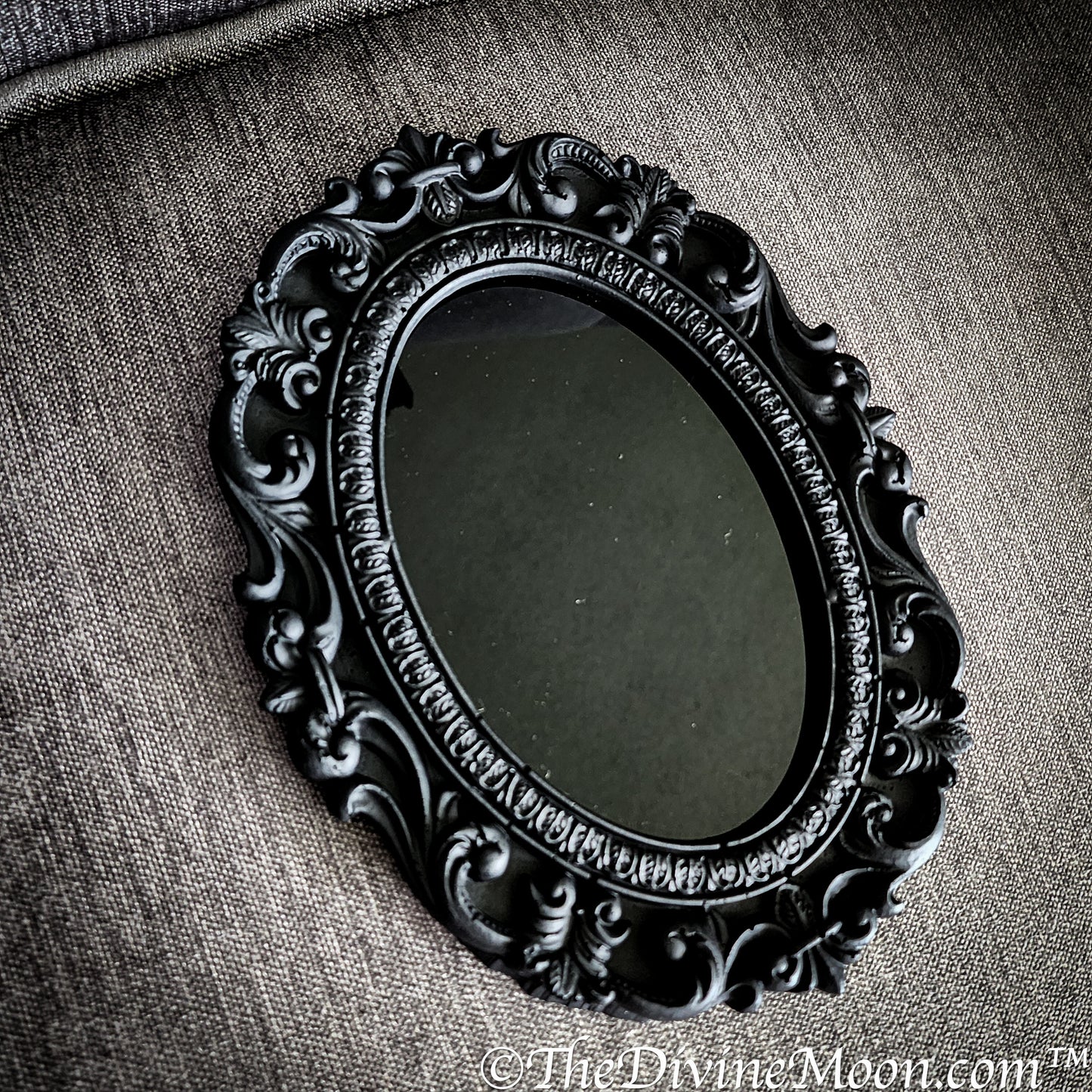 Antique Vintage Scrying Mirror - V9
