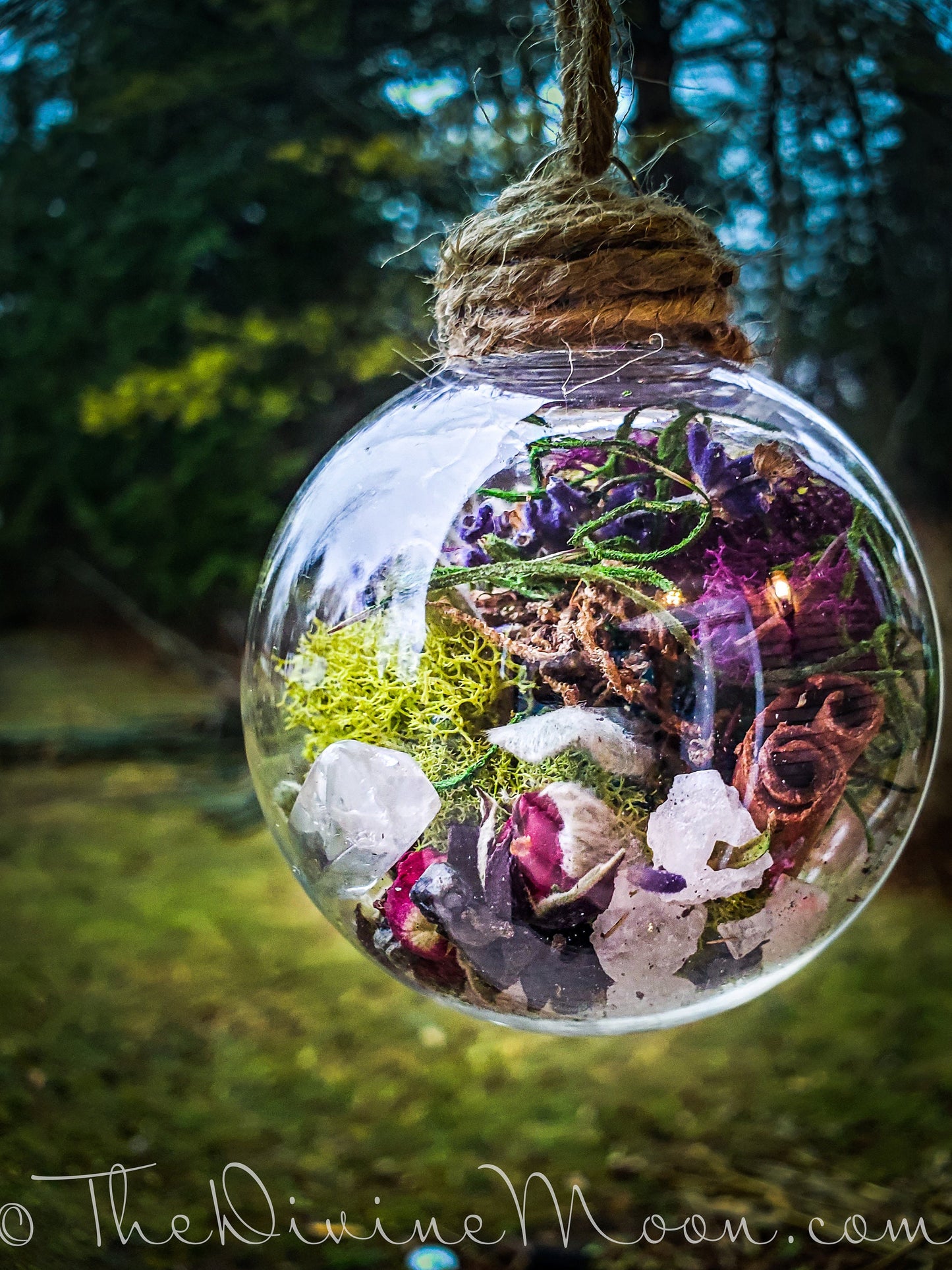 Crystal Witch Ball - Witches ball - Home Blessing Ball - Home Protection Ball - Protection From Evil & Negativity - Warding - Spell Ball -