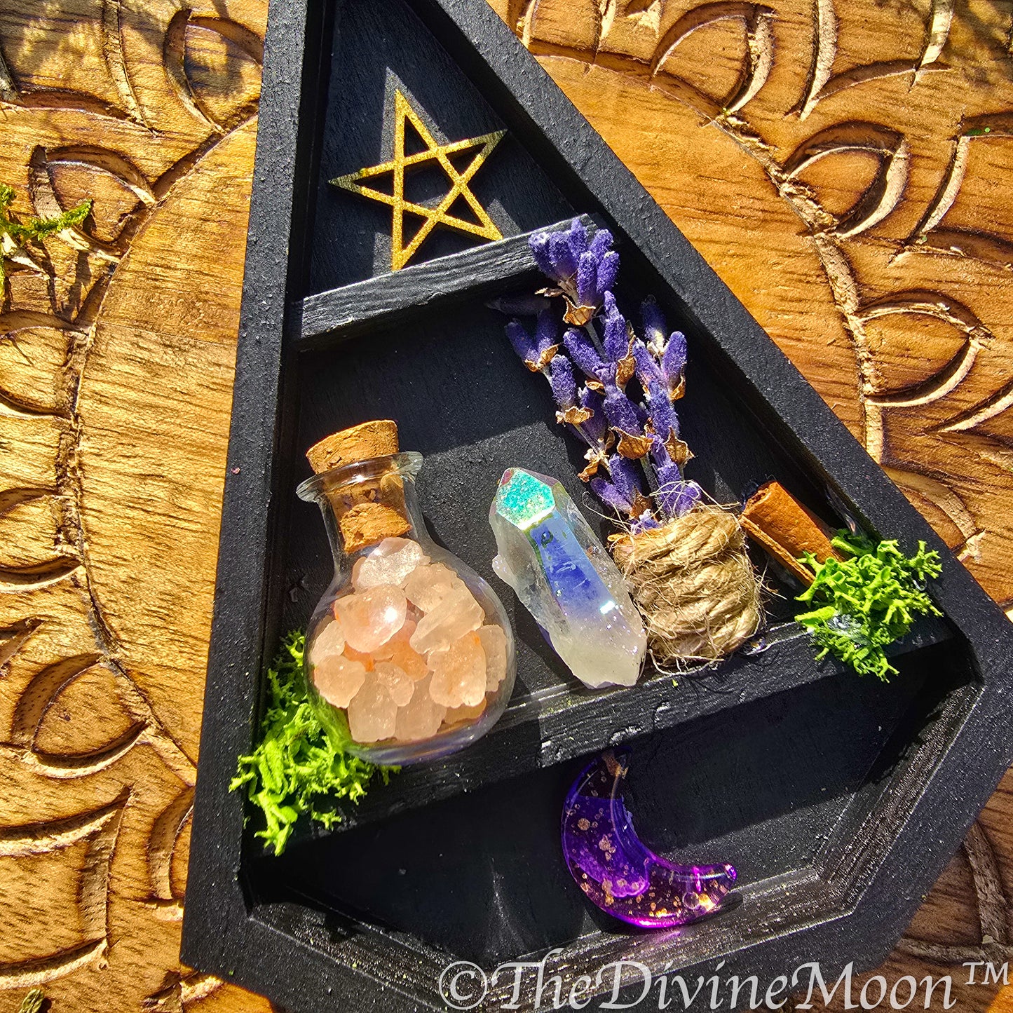 Terrarium Witchy Shelf Magnet Ornament | Witchy Home Decor
