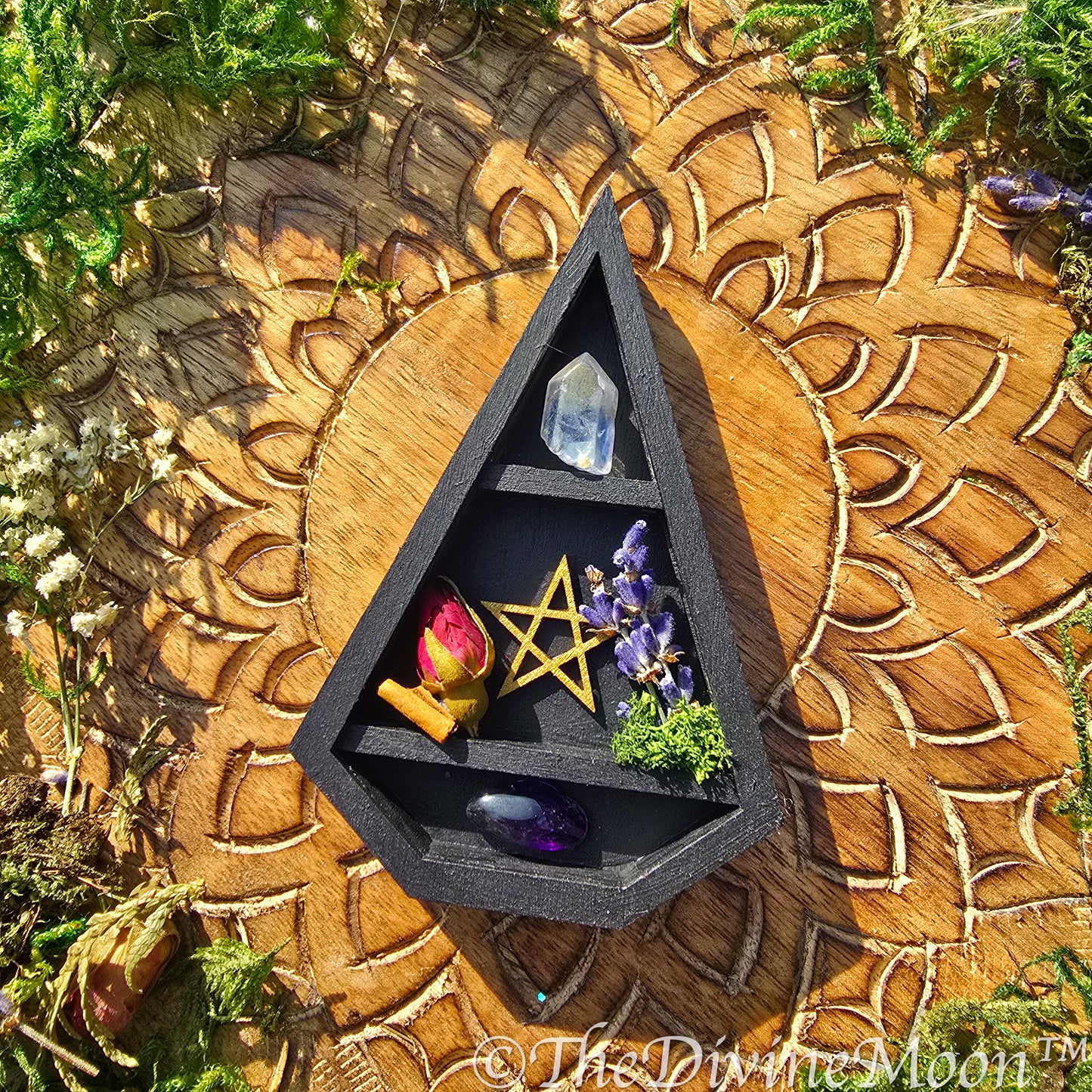 Terrarium Witchy Shelf Magnet Ornament | Witchy Home Decor