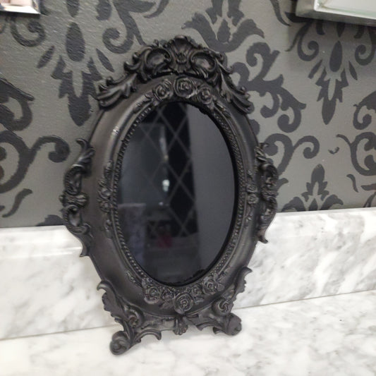 Antique Vintage Scrying Mirror - V6