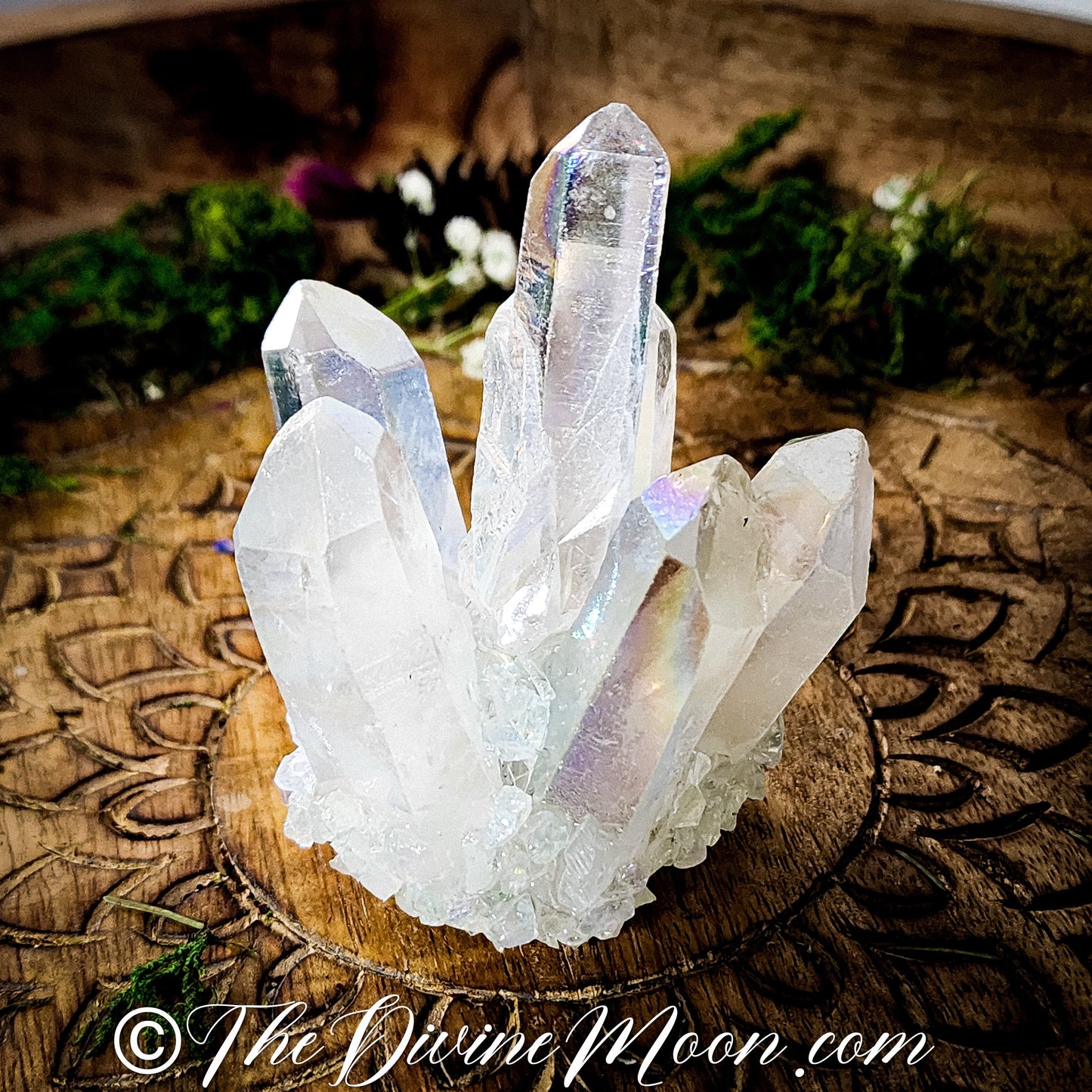 Large Quartz Crystal Cluster Flower - Top Quality Crystals - Brazilian Quartz - Aura Quartz