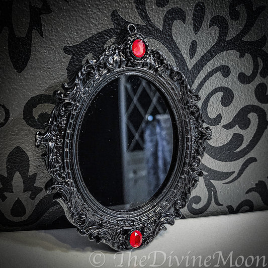 Antique Vintage Scrying Mirror - V2RD