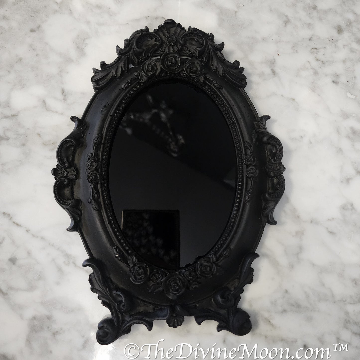 Antique Vintage Scrying Mirror - V6