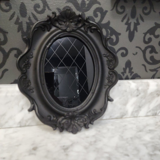 Antique Vintage Scrying Mirror - V7
