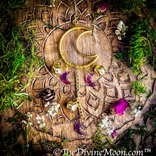 Witch Bells, Home Blessing Bells, Home Protection Bells, Protection From Evil & Negativity, Warding, Spell Bells, Witches Bells, Altar Decor