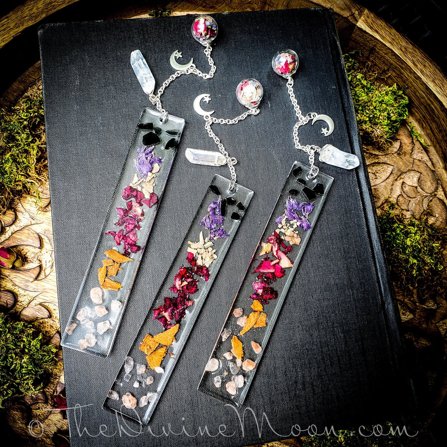 Crystal Witch Ball Bookmark - Witch ball - Spell Book Charms - Protection Ball - Protection Evil & Negativity - Warding - Book of Shadows
