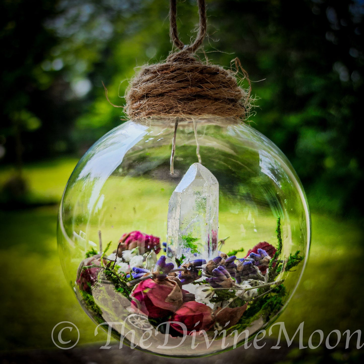 Crystal Witch Ball - Witch ball - Home Blessing Ball - Home Protection Ball - Protection From Evil & Negativity - Warding - Spell Ball