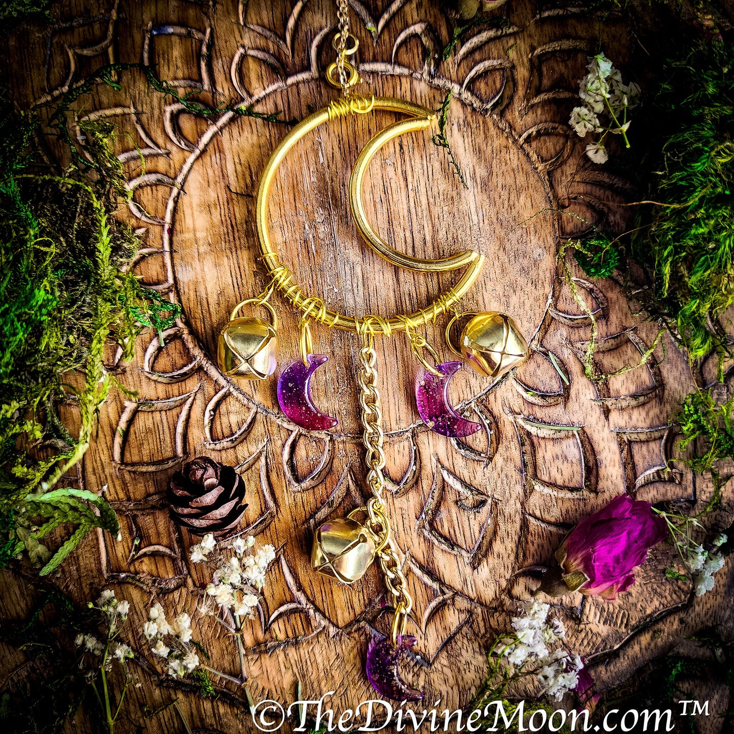 Witch Bells, Home Blessing Bells, Home Protection Bells, Protection From Evil & Negativity, Warding, Spell Bells, Witches Bells, Altar Decor