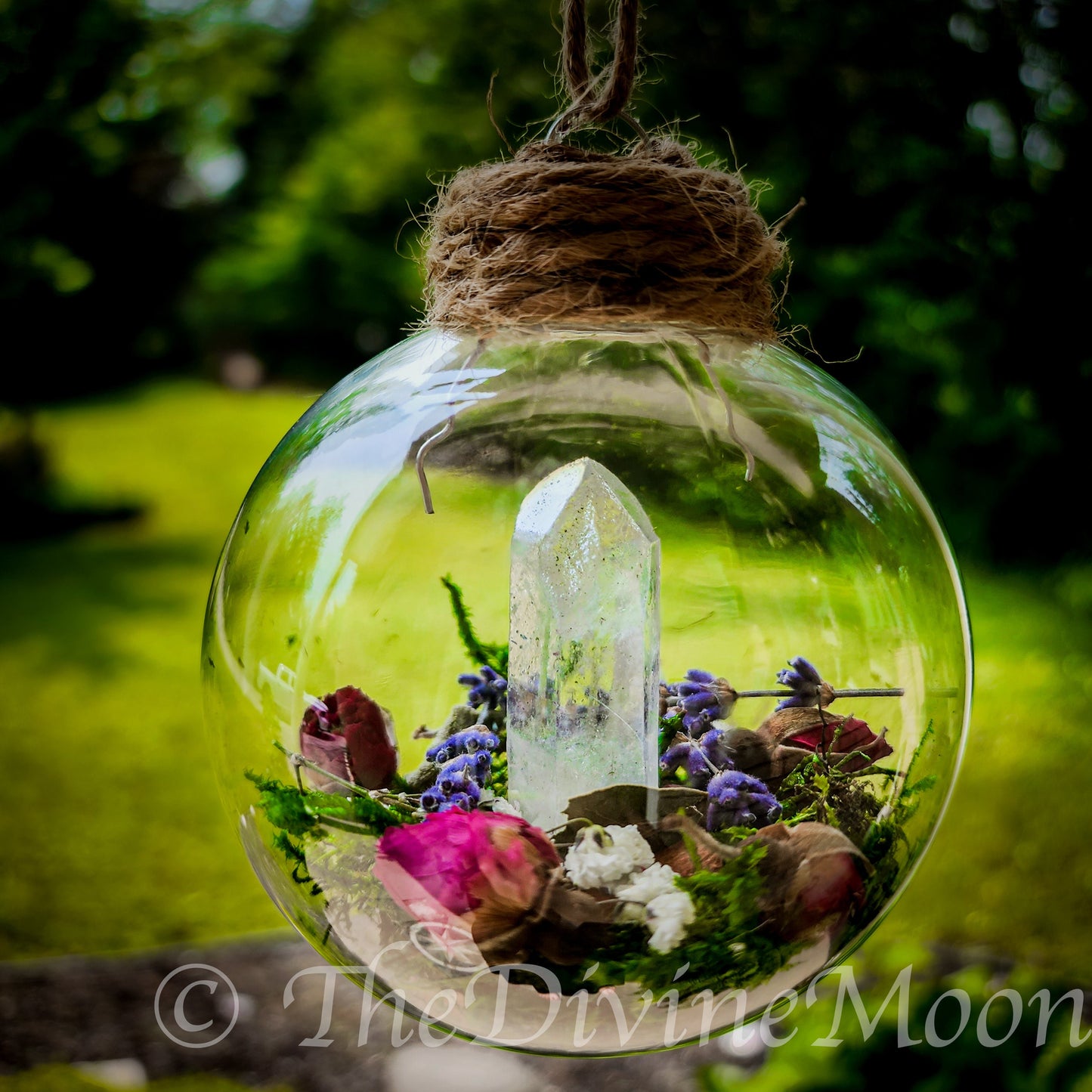 Crystal Witch Ball - Witch ball - Home Blessing Ball - Home Protection Ball - Protection From Evil & Negativity - Warding - Spell Ball